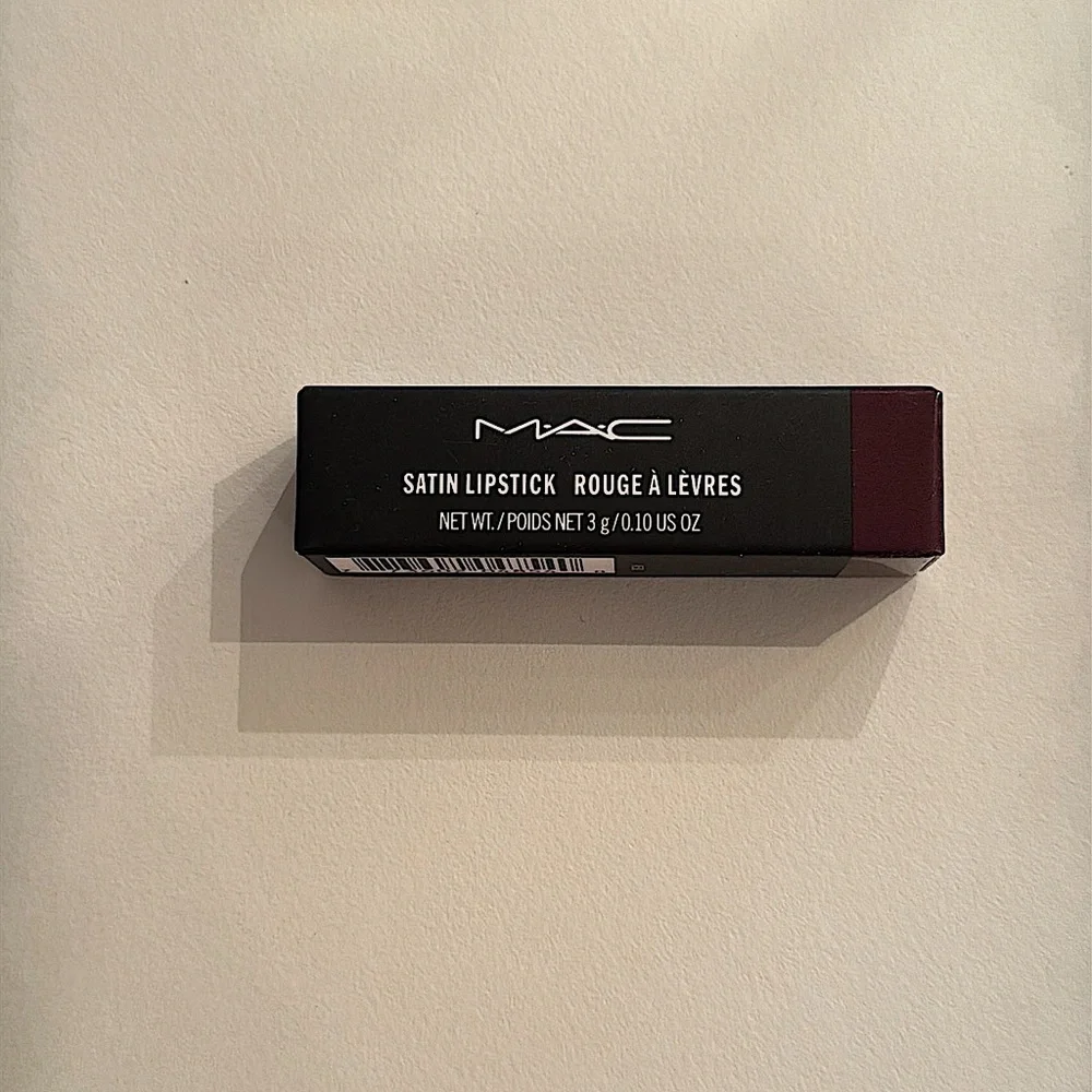 MAC Satin Red Lipstick - Rebel NEW IN BOX